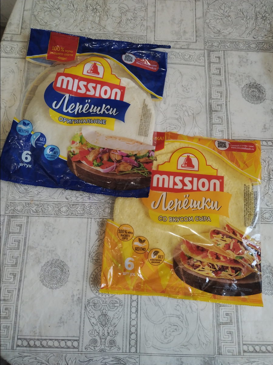 Лепешки для кесадильи. 