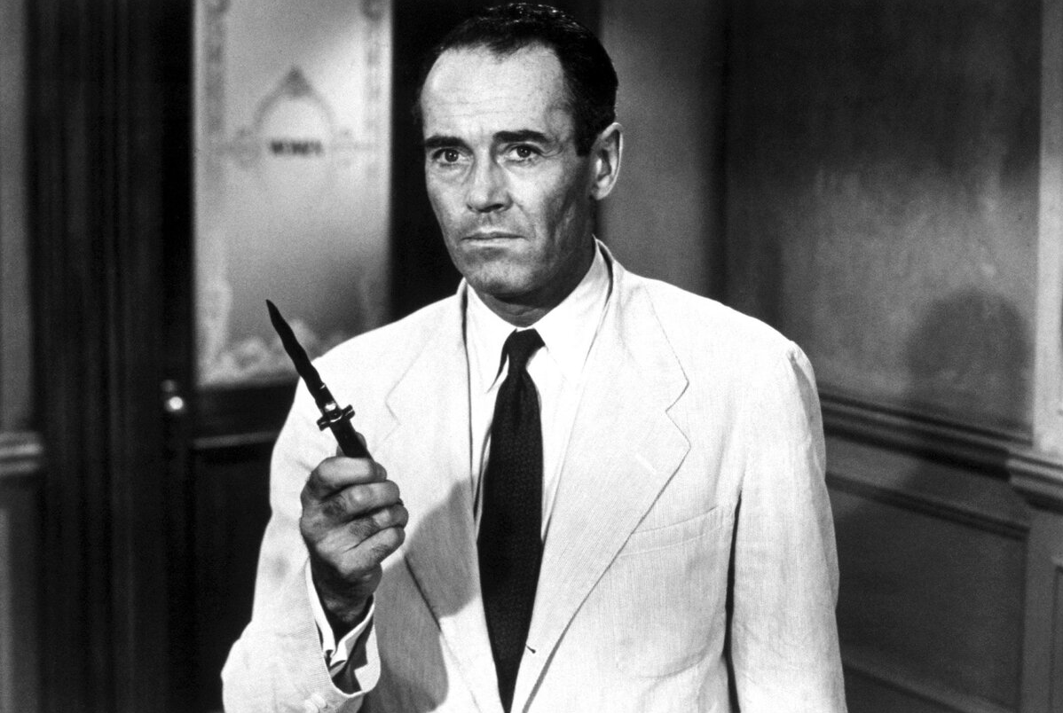 Кадр из фильма "12 разгневанных мужчин" (1957)