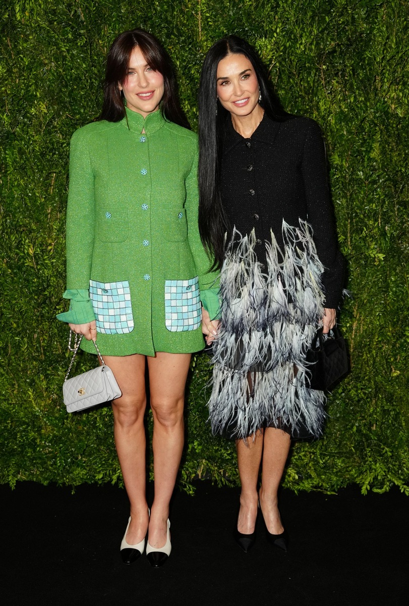    Деми Мур и Скаут Уиллис