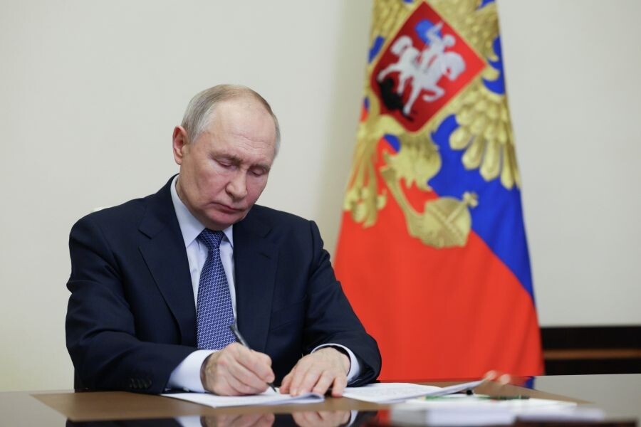    Президент РФ Владимир Путин / Источник: © Гавриил Григоров/РИА Новости