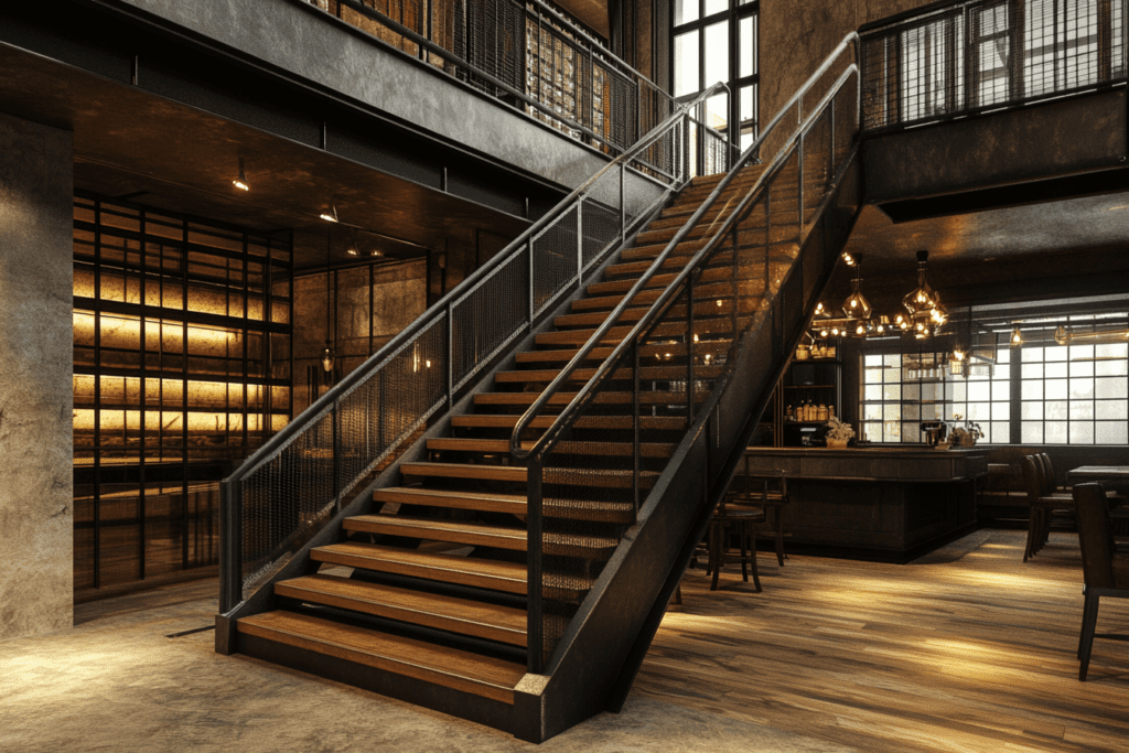    Металлические лестницы в Уфе: создайте идеальный стиль и безопасность для вашего коммерческого интерьера с ZMK-Zenit! ZMK-ZENIT