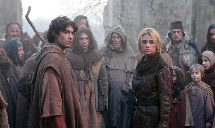 Фрагмент из сериала "Черная стрела"