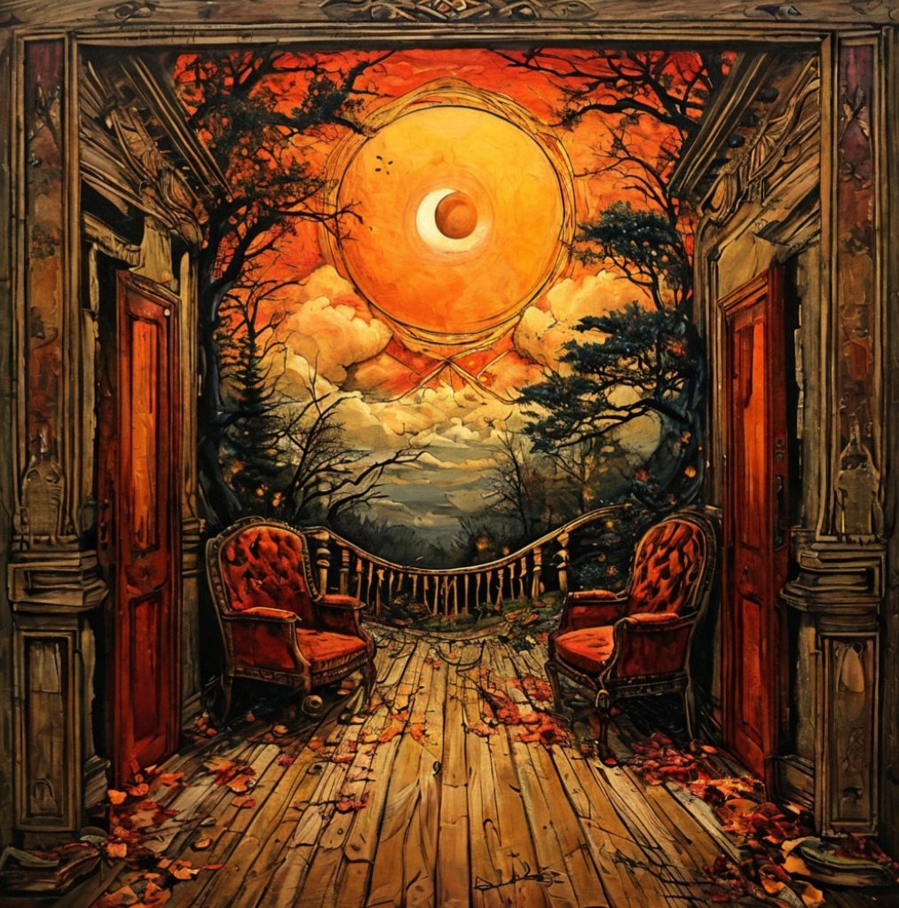 Иллюстрация создана в приложении "Шедеврум" автором блога.