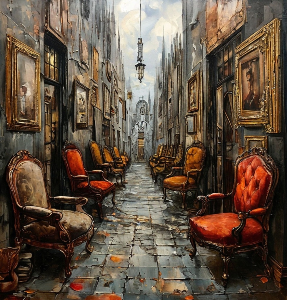 Иллюстрация создана в приложении "Шедеврум" автором блога