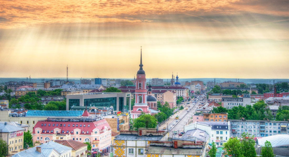 Калуга (центр Калужской области)