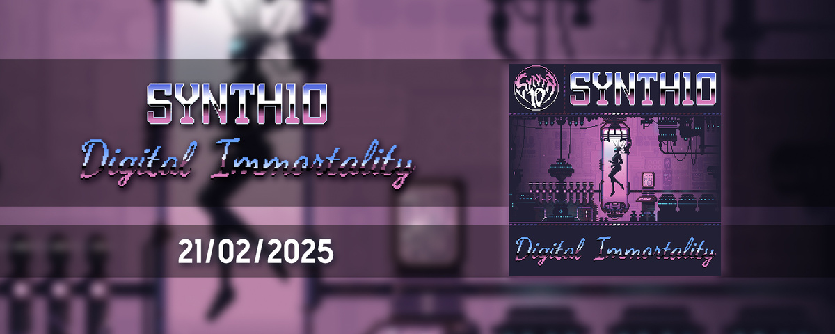 SYNTH10 - Digital Immortality (21\02\25) (Обложка löcust.art)