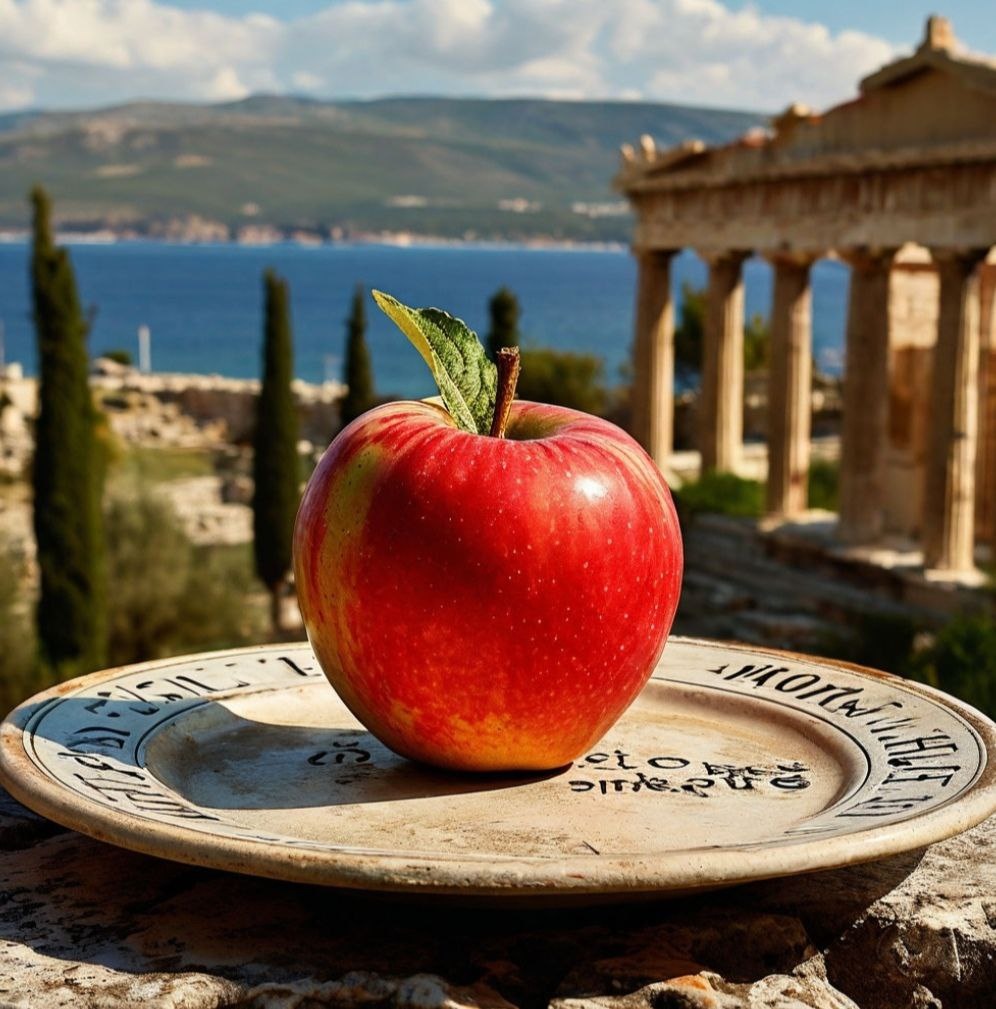 Яблоко - как яблоко. 