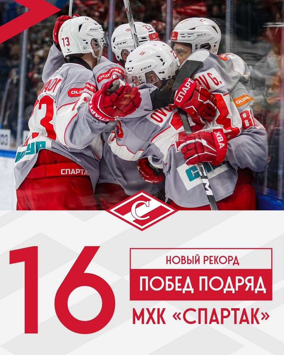 Источник: МХК «Спартак» / Текст: Искусственный Интеллект