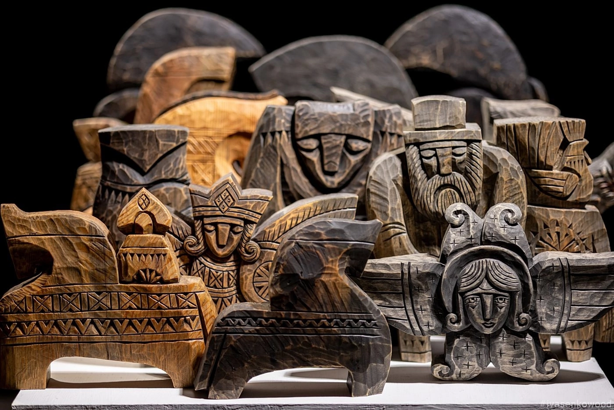 Скульптуры художника Александра Ивасенко из Нижнего Новгорода