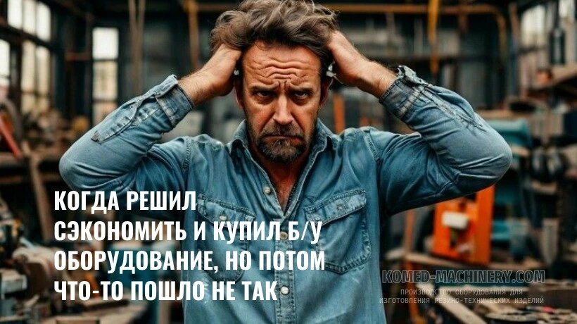 Мнимая экономия при закупке б/у оборудования может обернуться большими затратами