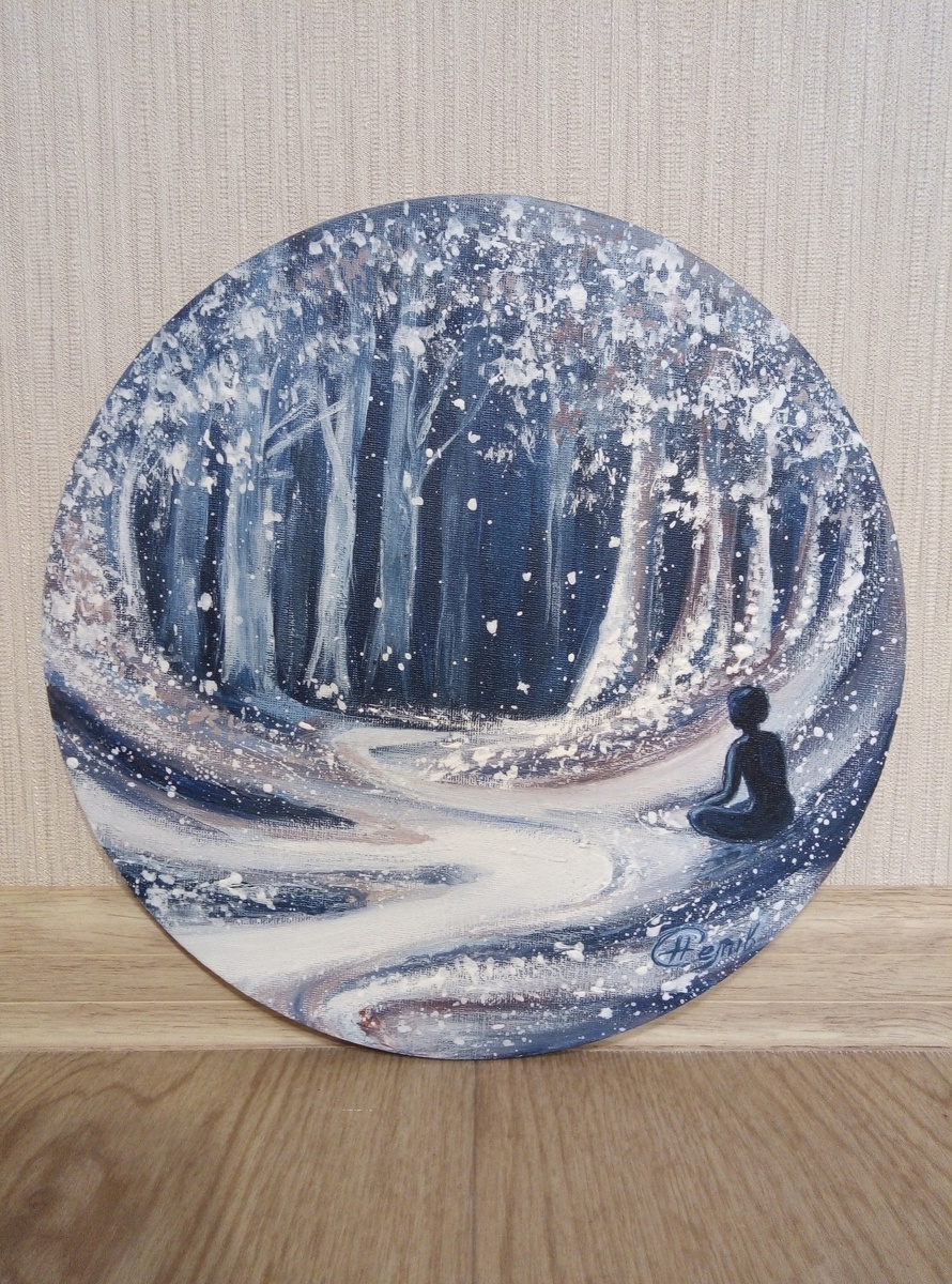 Интерьерная картина акрилом