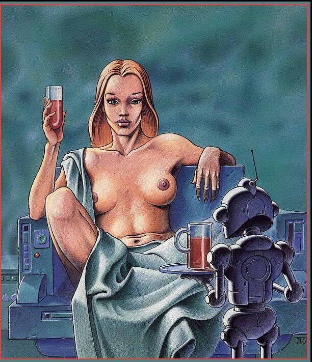 КАРТИНА ХУДОЖНИКА - ИЛЛЮСТРАТОРА ФИЛИППА КАЗА / Philippe CAZA ' / 