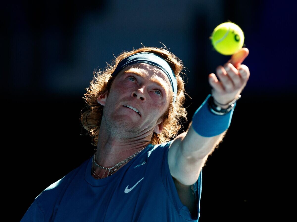    Андрей Рублев© РИА Новости / Mark Peterson/Tennis Australia