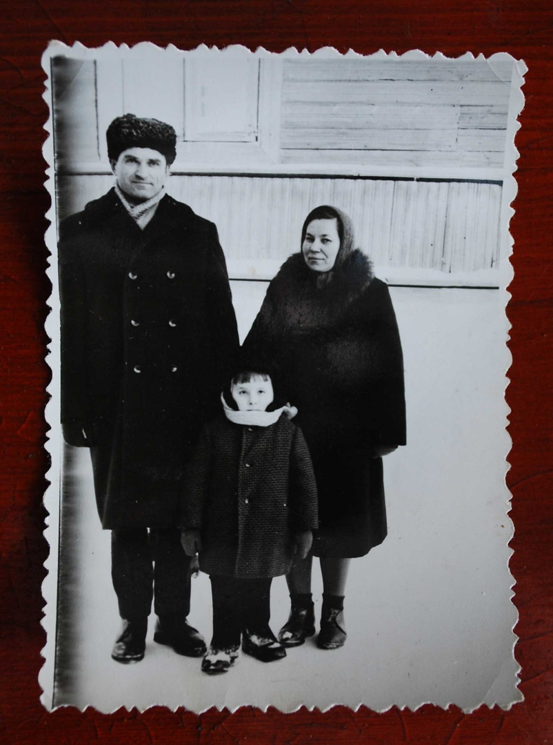 Фотосессия советского ребенка. Фото из личного архива автора.