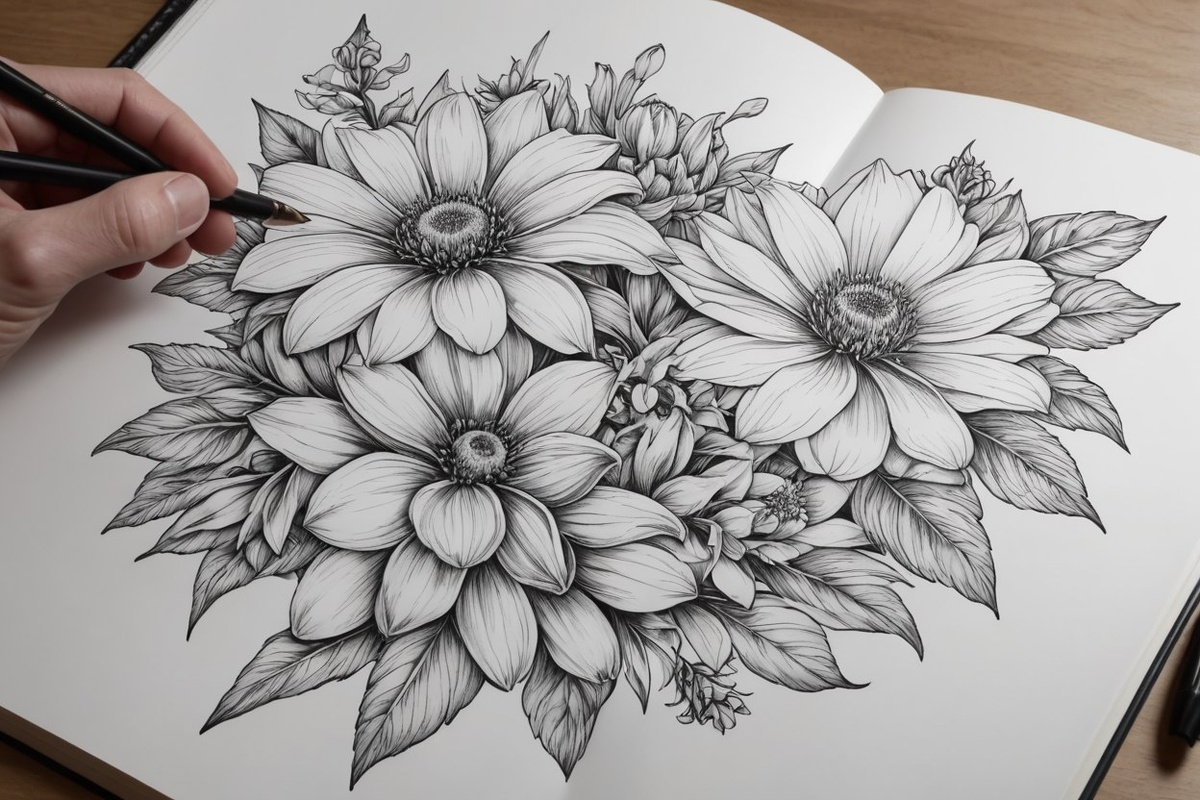 Вот такие цветы предлагает ИИ крыске