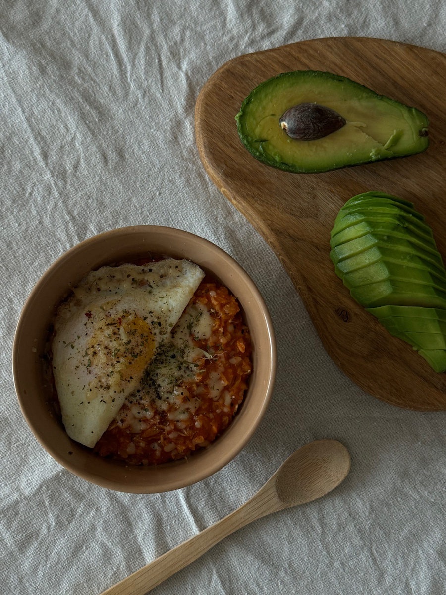 Вариант сервировки блюда