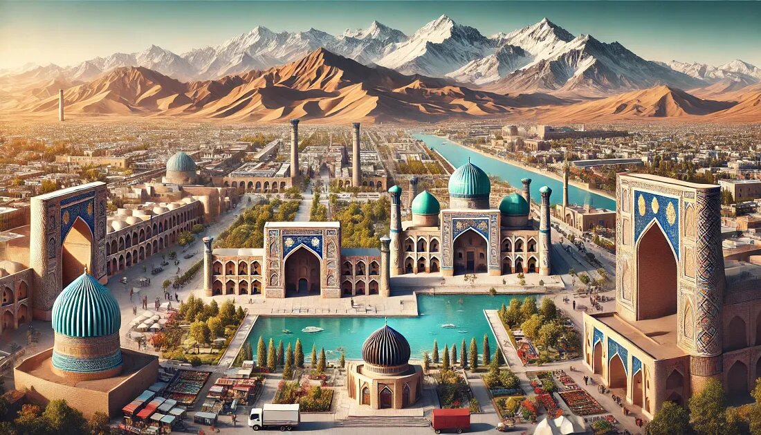 Самарканд империи Тимуридов в 15 веке был потрясающей столицей Азии