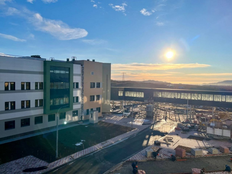 Строительство Камчатской краевой больницы / kamgov.ru