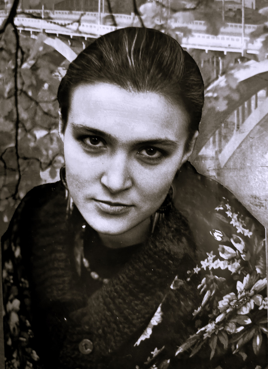 Инна Желанная. Фото Александра Вахромеева. 1992 год.