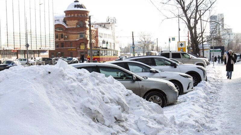     Снег в Барнауле, январь 2025. Анна Зайкова