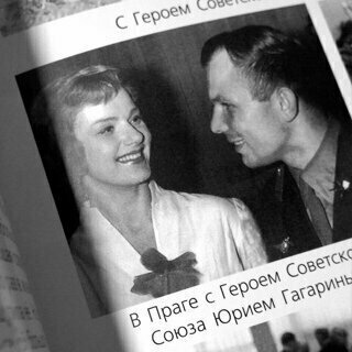 Визит Юрия Гагарина в Прагу, 1961 год.