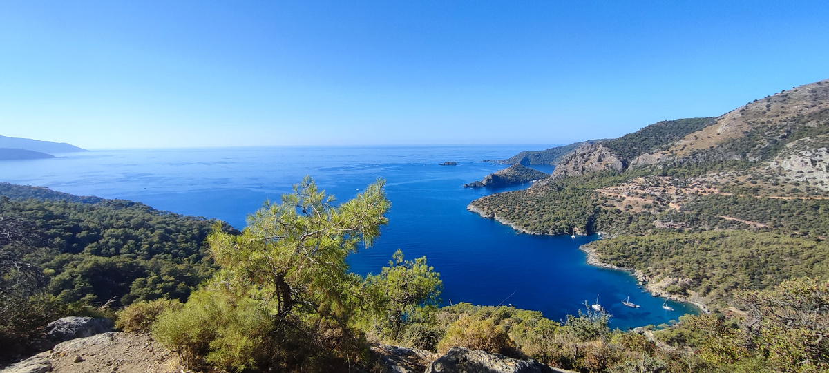 Вид с Ликийской тропы