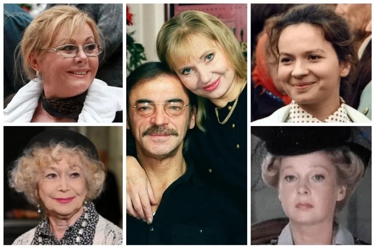    Наталья Селезнёва, Лариса Луппиан и Михаил Боярский, Наталья Рычагова, Светлана Немоляева, Наталья Богунова.