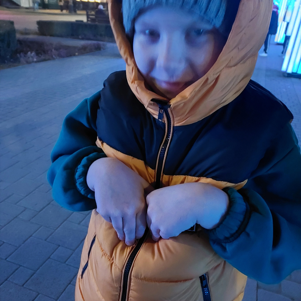 На прогулке