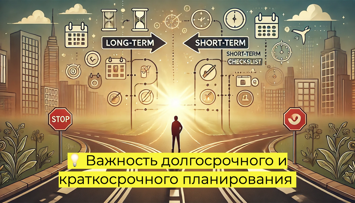 💡 Важность долгосрочного и краткосрочного планирования 