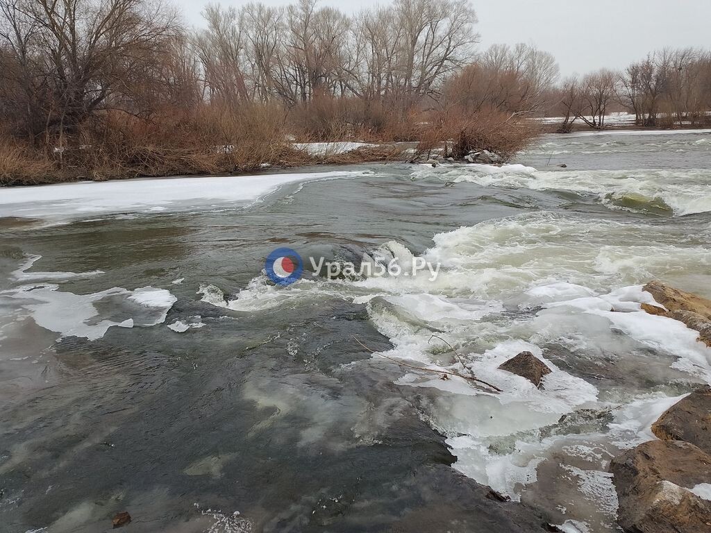    В Орске прекратился рост уровня Урала после повышения сброса с Ириклы. В Оренбурге река также стабильна