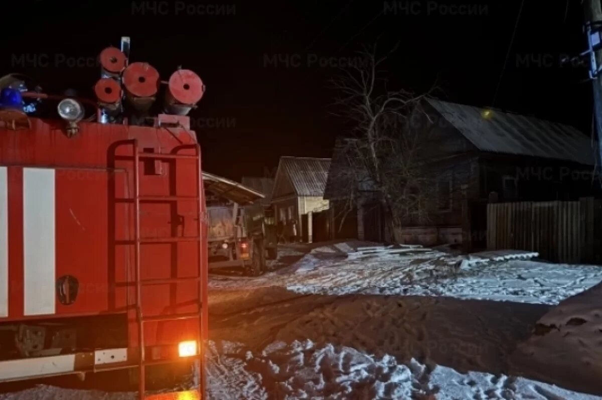    На пожаре в брянской деревне Городцы под Трубчевском погиб мужчина