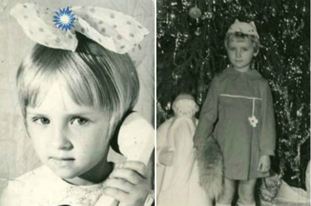 Елена Ксенофонтова в детсве