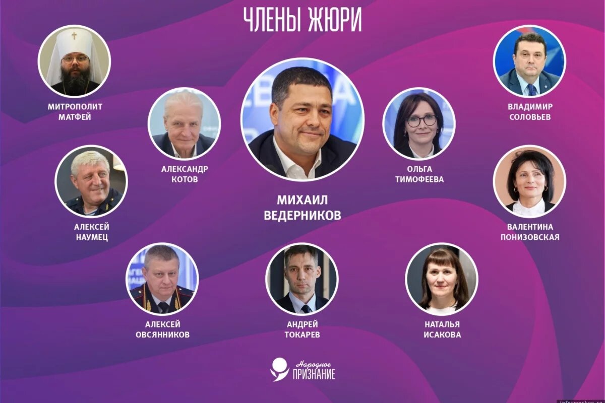    Стал известен состав жюри псковской премии «Народное признание-2024»