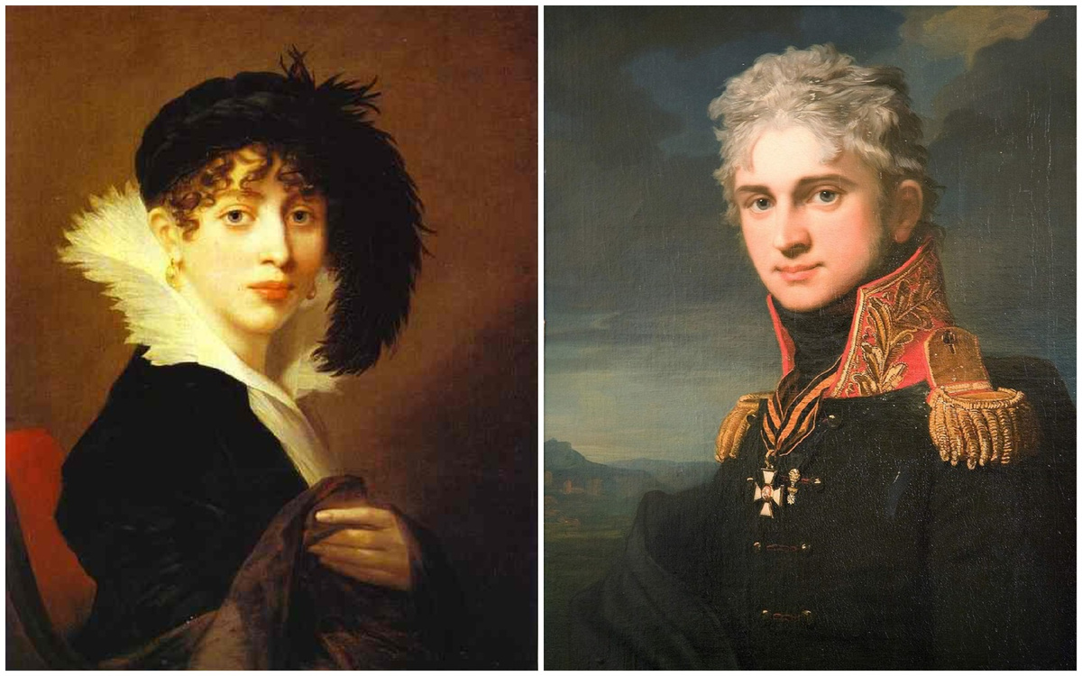 Родители Ольги в молодости: Софья Владимировна и Павел Александрович Строгановы