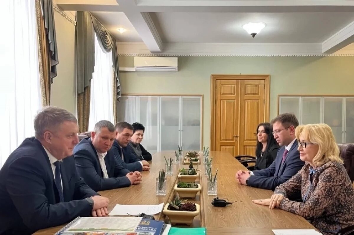    Брянский губернатор встретился с представителями Сеченовского университета