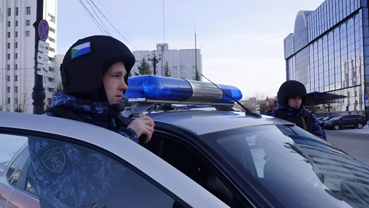 Фото: Пресс-служба Управления Росгвардии по Хабаровскому краю. Росгрардейцы
