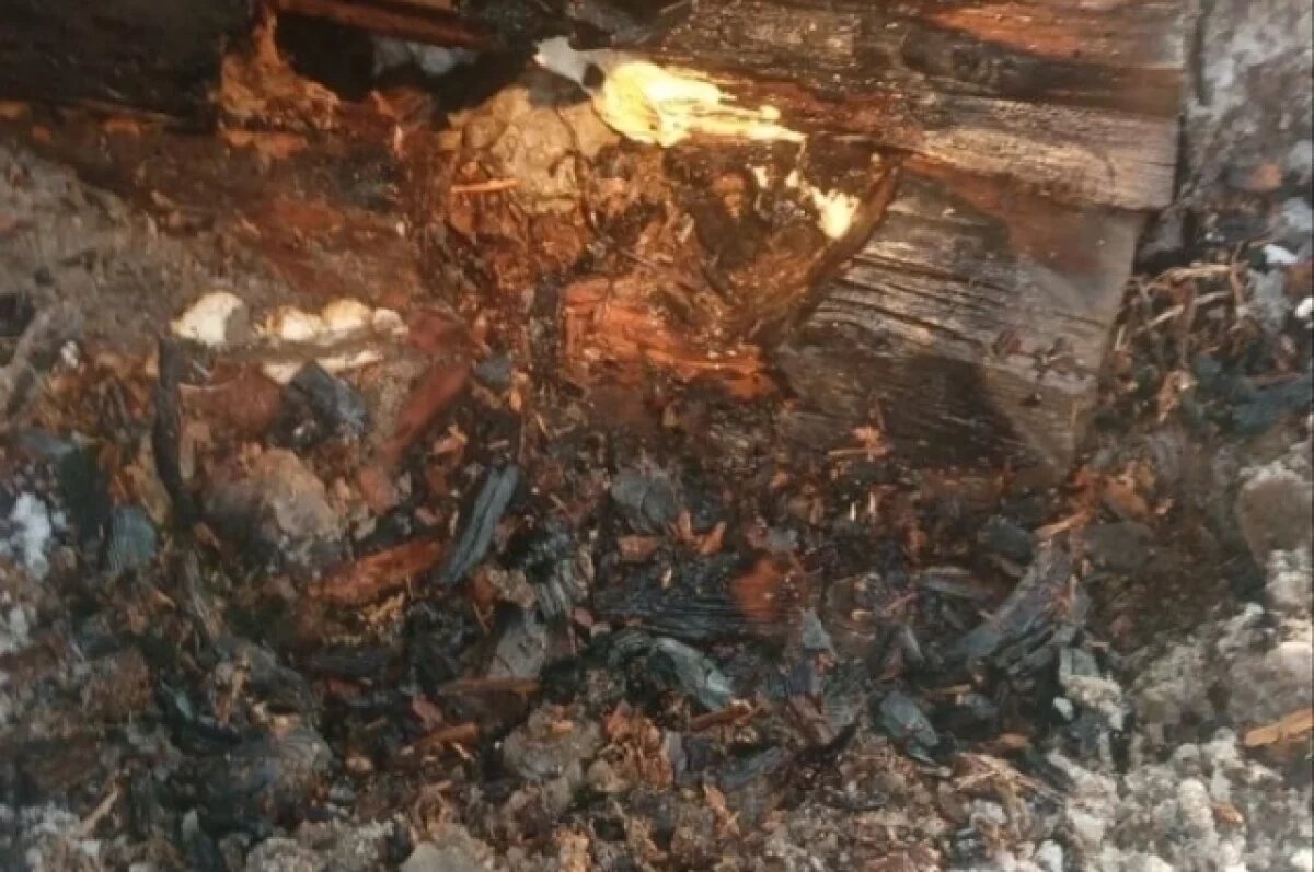    Под Новосибирском высыпанная зола чуть сожгла жилой дом