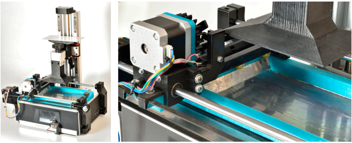 Фотографии доработанного принтера. 