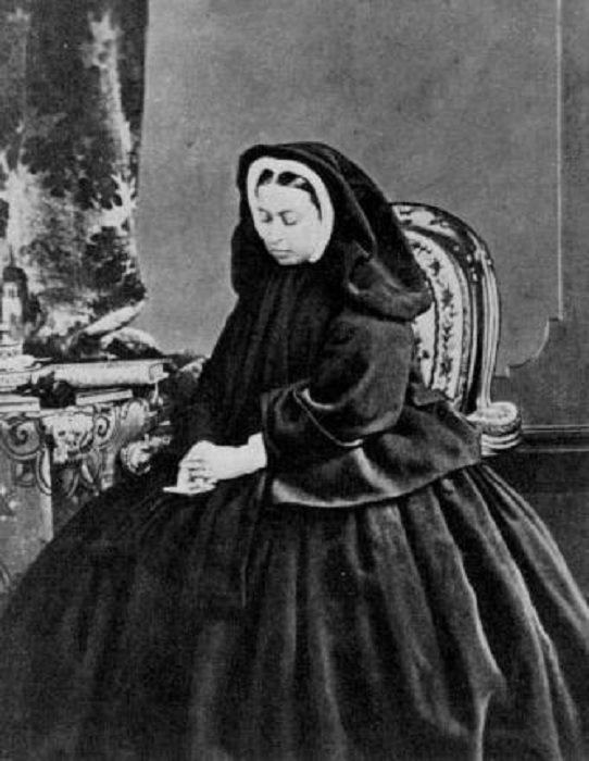 Королева Виктория в таруре по мужу, который продлится до конца её дней - в течение 40 лет..., фото из открытых источников