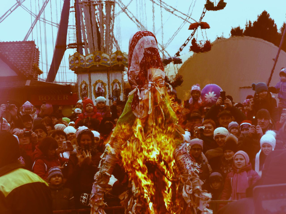 Фото с масленичных гуляний 2014 СПб