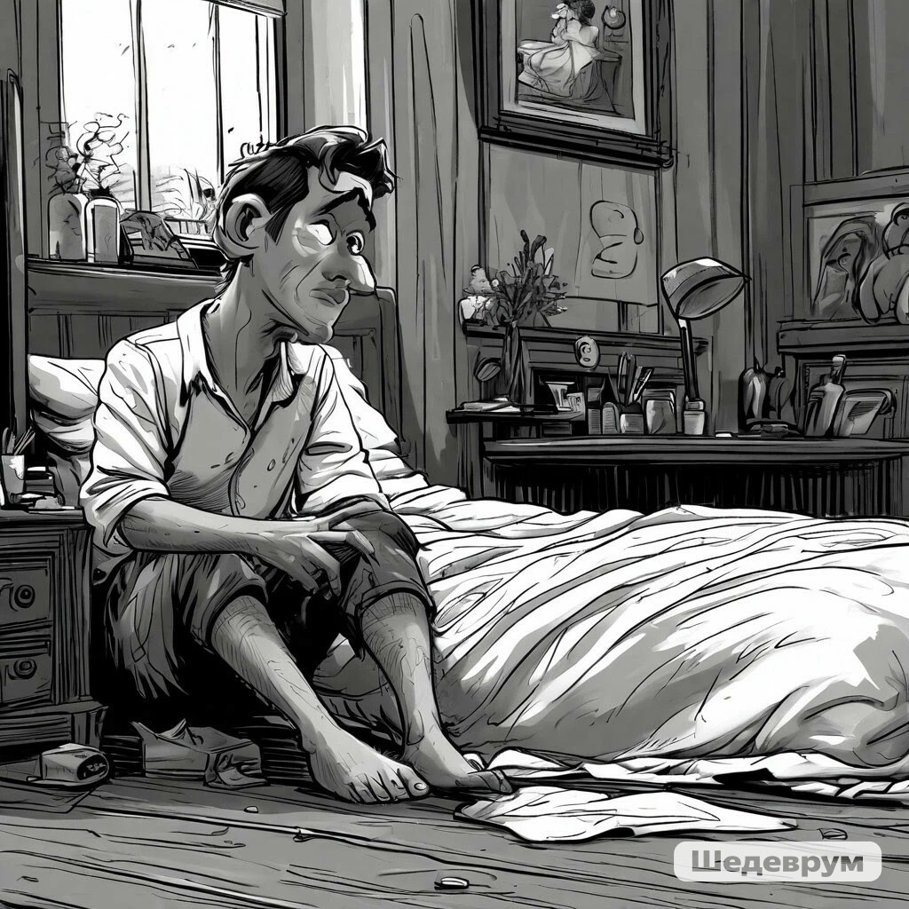 Лень, лень,лень... Создано мной в Шедевруме