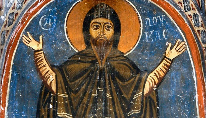 Преподобный Лука Елладский. Фото: газета города Ельца "Красное знамя" (ВК)