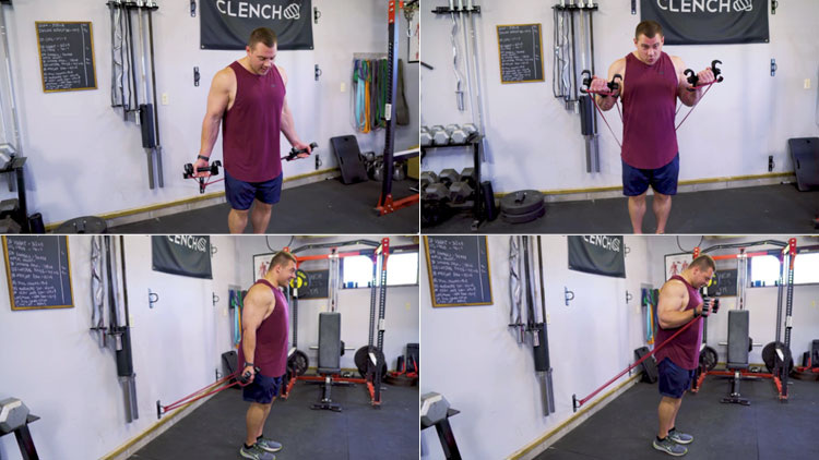 Сгибания рук на бицепс