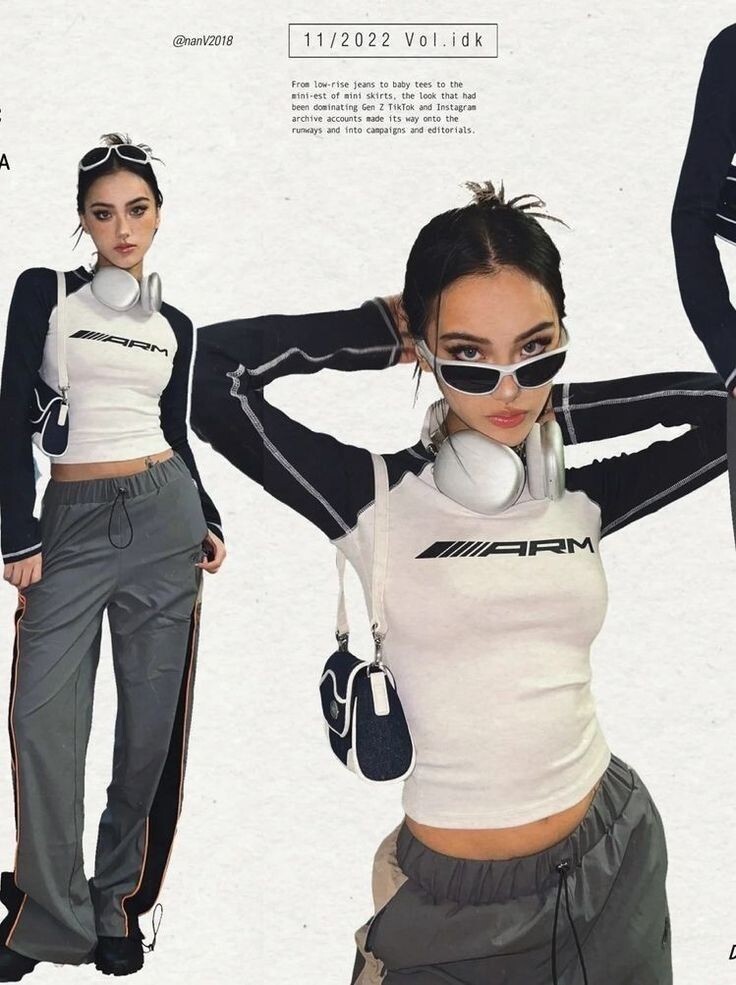 Пример стиля у2k