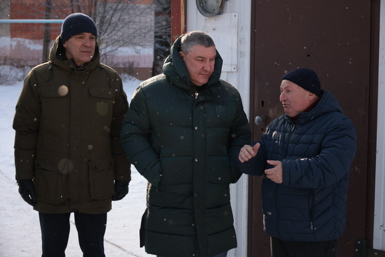    Мансур Усманов, Анвар Гатиятулин и Олег Гайков (слева направо) Фото / Сергей Елагин, «БИЗНЕС Online»