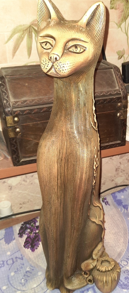 Вот такая кошечка, с почти человеческими глазами