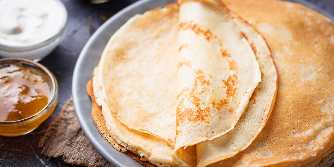 Самый простой рецепт блинов: тонкие и вкусные