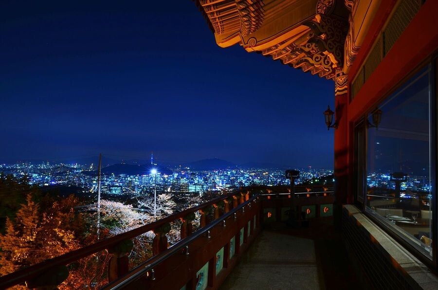 красивая обзорная на Сеул