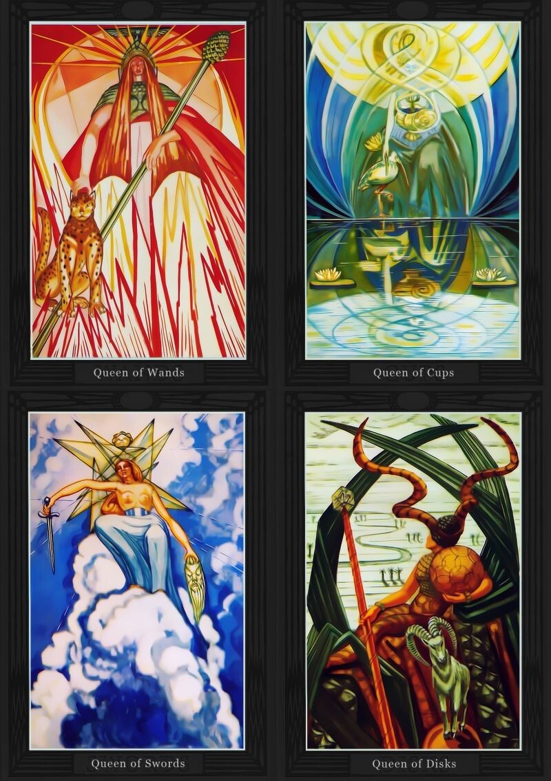 Королевы «Таро Тота»