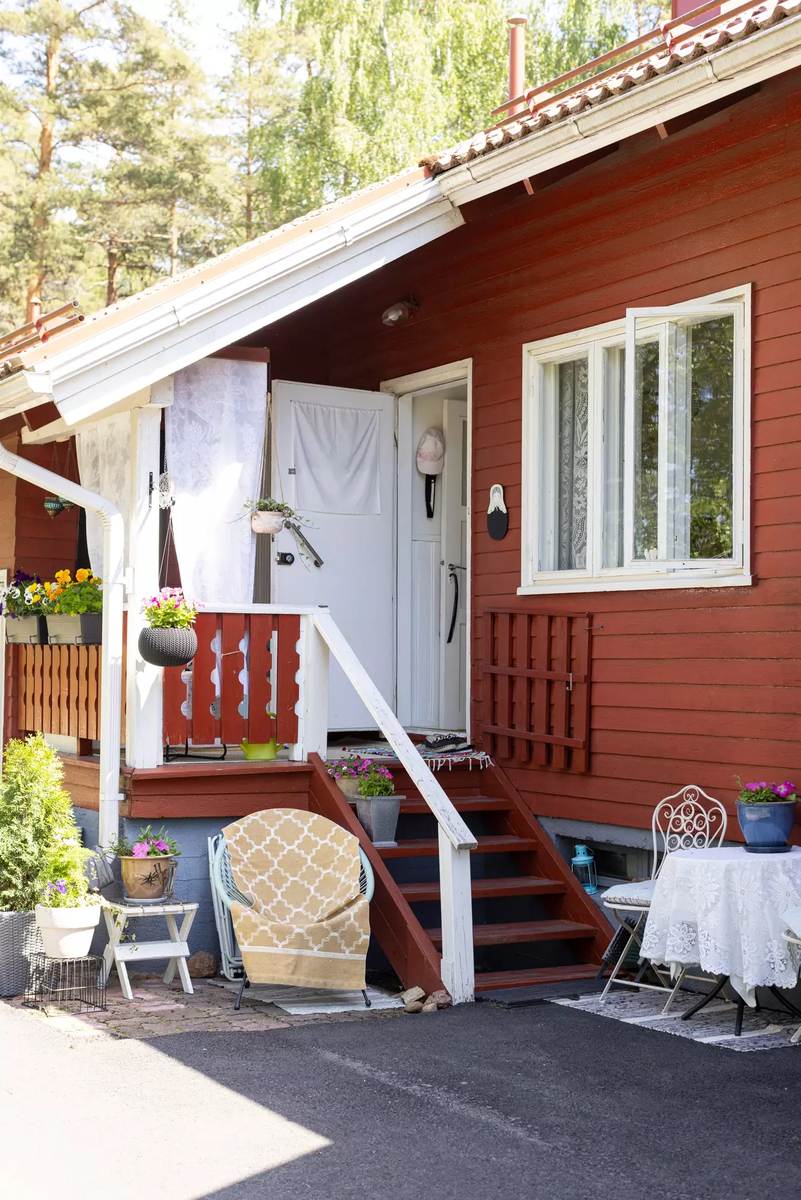 Площадь дома — всего 56 квадратов